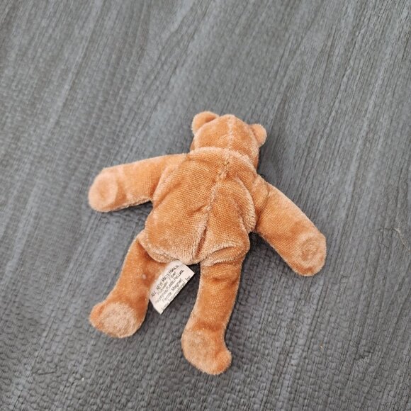 Acme International Magnetic Paws Velvet Teddy Bear Plush Mini Animal Bean Bag - Picture 4 of 6